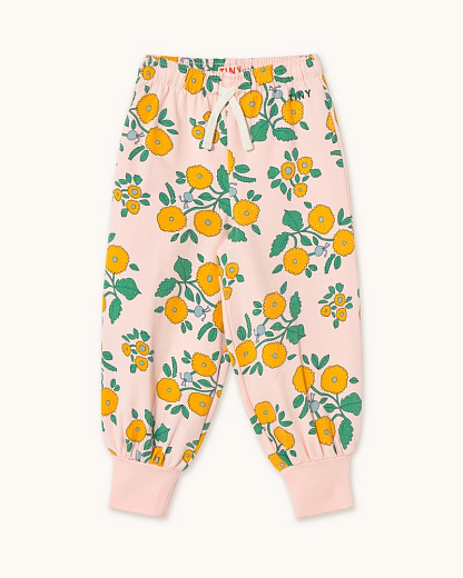 Джоггеры FLOWERS от бренда Tinycottons