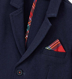 Пиджак Navy с декоративным элементом от бренда Original Marines