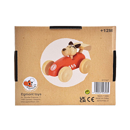 Гоночная машина с собакой от бренда Egmont Toys