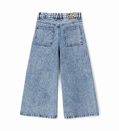 Джинсы палаццо с разрезами от бренда Original Marines