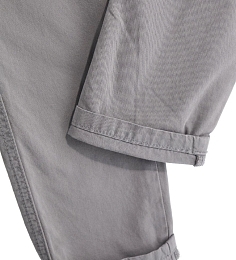 Штаны серого цвета со шнурками от бренда Original Marines