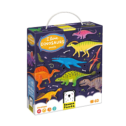 Пазл I Love Dinosaurs от бренда Banana Panda