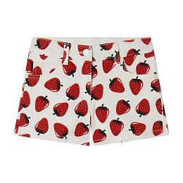 Шорты с клубничками от бренда Stella McCartney kids