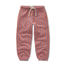 Джоггеры Striped sweatpants rose dawn от бренда Sproet & Sprout