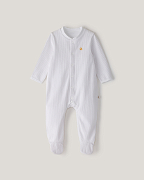 Комбинезон белого цвета с боди от бренда Anna Leon