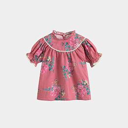 Блузка Kaya Pink Flowers от бренда C'ERA UNA VOLTA