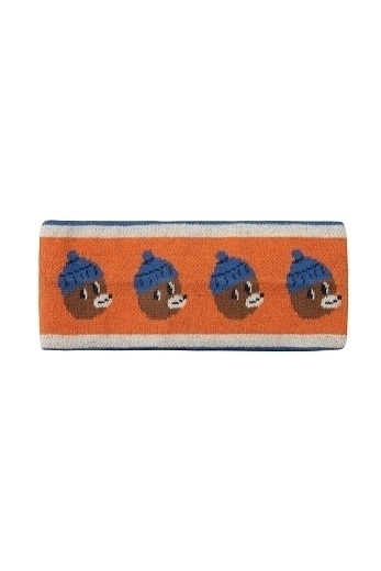 Повязка BEARS оранжевого цвета от бренда Tinycottons