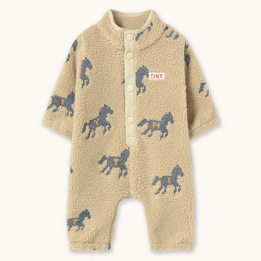 Комбинезон HORSES fleece от бренда Tinycottons