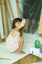 Ромпер Pink Stripes от бренда SNUG