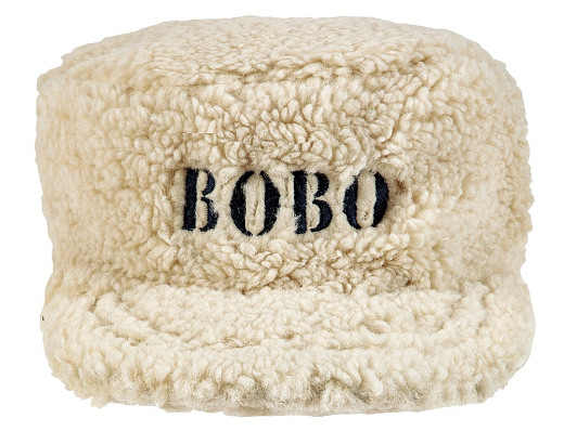 Утепленная кепка Bobo sheepskin от бренда Bobo Choses