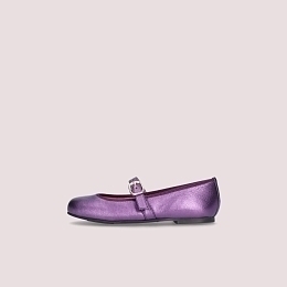 удалено Балетки фиолетового цвета с застежкой от бренда PRETTY BALLERINAS