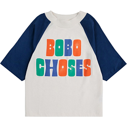 Футболка Multicolor Bobo от бренда Bobo Choses Белый