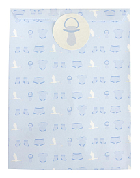 Подарочные пакетики Baby Boy с наклейками 25 шт от бренда Tim & Puce Factory