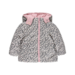Куртка двусторонняя Pink Flora print от бренда Boboli