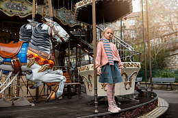 Шарф Stripe от бренда Sproet & Sprout