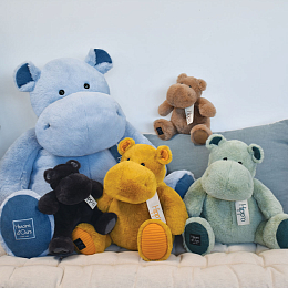 Гиппопотам 40 см от бренда Histoire d'Ours