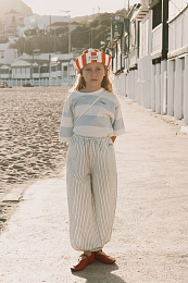 Штаны Green stripes от бренда Tinycottons