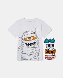 Футболка Zombie Graphic от бренда Stella McCartney kids Белый