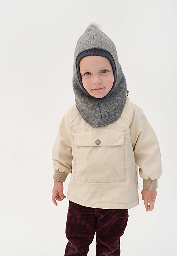 Шапка Solo fur grey от бренда Peppihat
