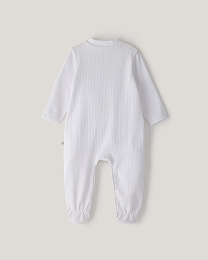 Комбинезон белого цвета с боди от бренда Anna Leon