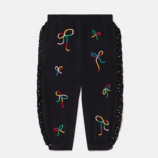 Джоггеры Ribbon Print от бренда Stella McCartney kids