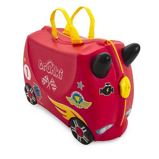 Чемодан на колесиках Гоночная машинка Рокко от бренда Trunki