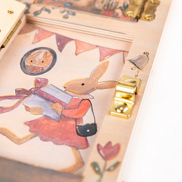 Бизиборд Rabbit house от бренда Egmont Toys