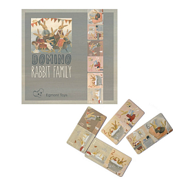Домино "Семья кроликов" от бренда Egmont Toys