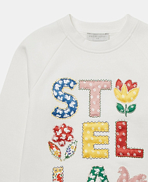 Свитшот Color Stella Logo от бренда Stella McCartney kids