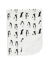 Одеяло с принтом пингвинов от бренда Tobias & the Bear