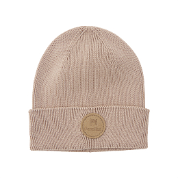 Шапка Knot cotton beige от бренда Peppihat