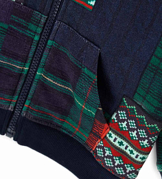 Толстовка на молнии с зимним принтом от бренда Original Marines