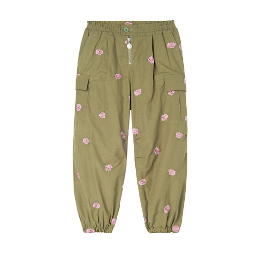 Джоггеры Hacks Flowers от бренда Stella McCartney kids