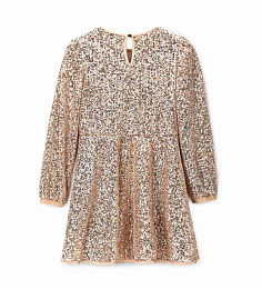 Платье Gold в пайетках от бренда Original Marines