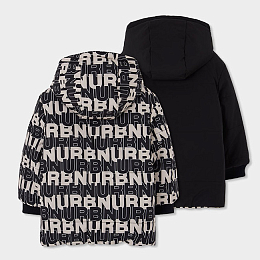Куртка двусторонняя Letter print от бренда Boboli