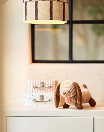 Мягкая игрушка Собачка Диего 18 см от бренда Jollein