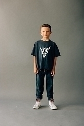 Джоггеры VINTAGE BLACK от бренда MINIKID