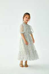 Платье Donna Blue Flower от бренда C'ERA UNA VOLTA