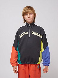 Свитшот Wavy Bobo Сolor Block от бренда Bobo Choses