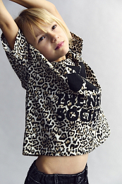 Футболка TNS Logo Nelia Print от бренда The New Society Разноцветный