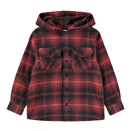Рубашка Rizz Dark Red Check от бренда MOLO