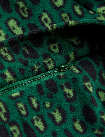 Толстовка LEOPARD FLEECE GREEN от бренда Mini Rodini