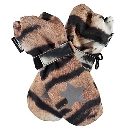 Варежки Igor тигровой расцветки от бренда MOLO