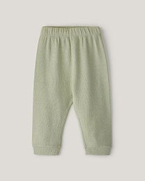 Комплект футболка, брюки в нежно-зеленом цвете от бренда Anna Leon