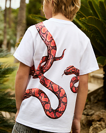 Футболка Rubin Red Snake от бренда MOLO Белый