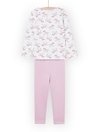 Пижама с розовыми зебрами от бренда DPAM