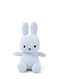 Зайчик Miffy ECO Corduroy Ice Blue от бренда Bon Ton Toys