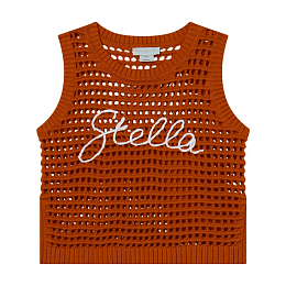 Жилет вязанный от бренда Stella McCartney kids