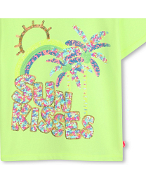Футболка SUN KISSES от бренда Billieblush Салатовый