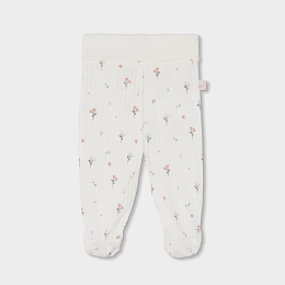Комплект floral print: боди, распашонка, ползунки и шапка от бренда Boboli